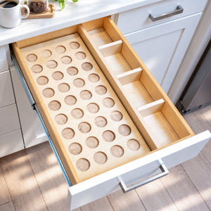 Custom Coffee Bar Drawer Organizer