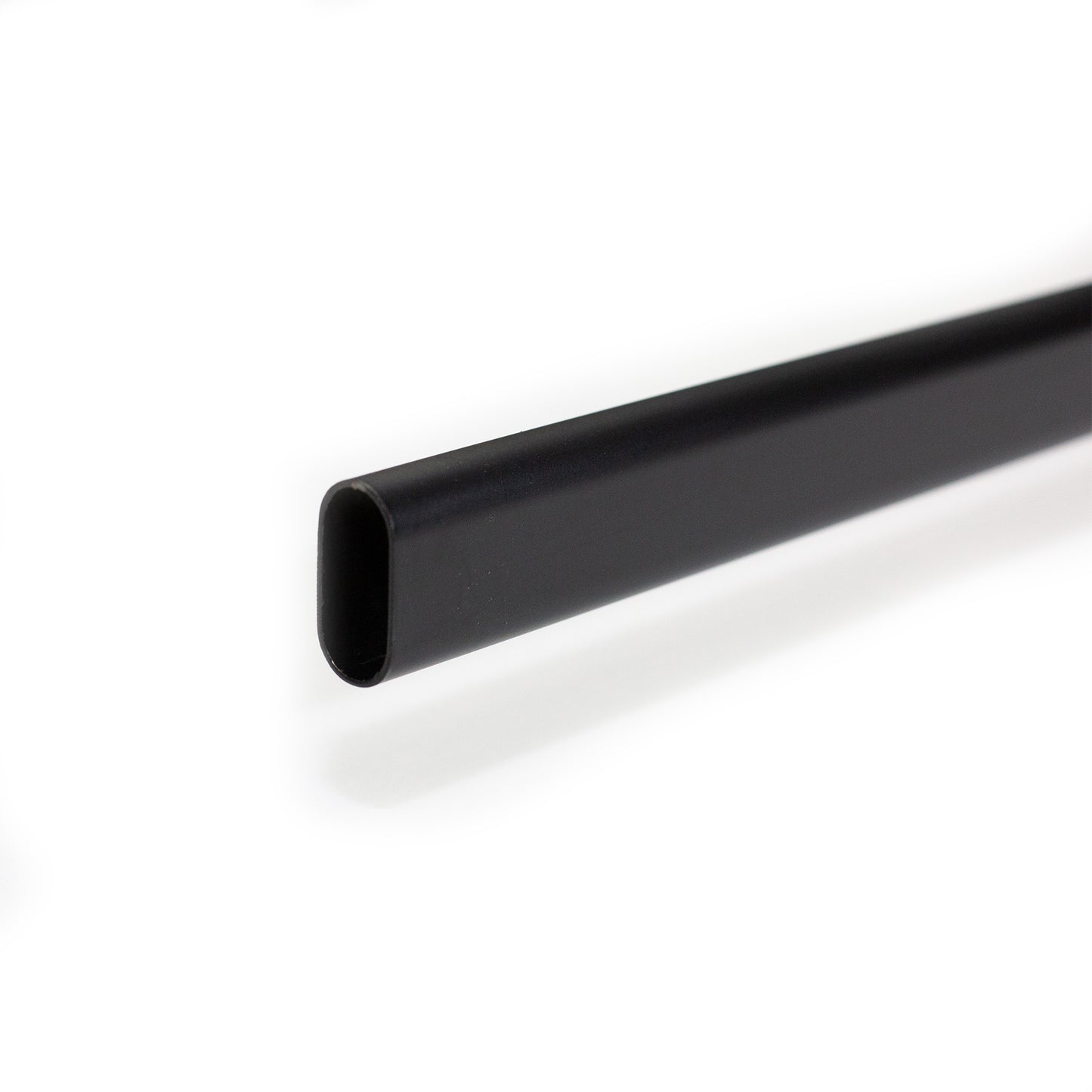 Custom Black Oval Closet Rod