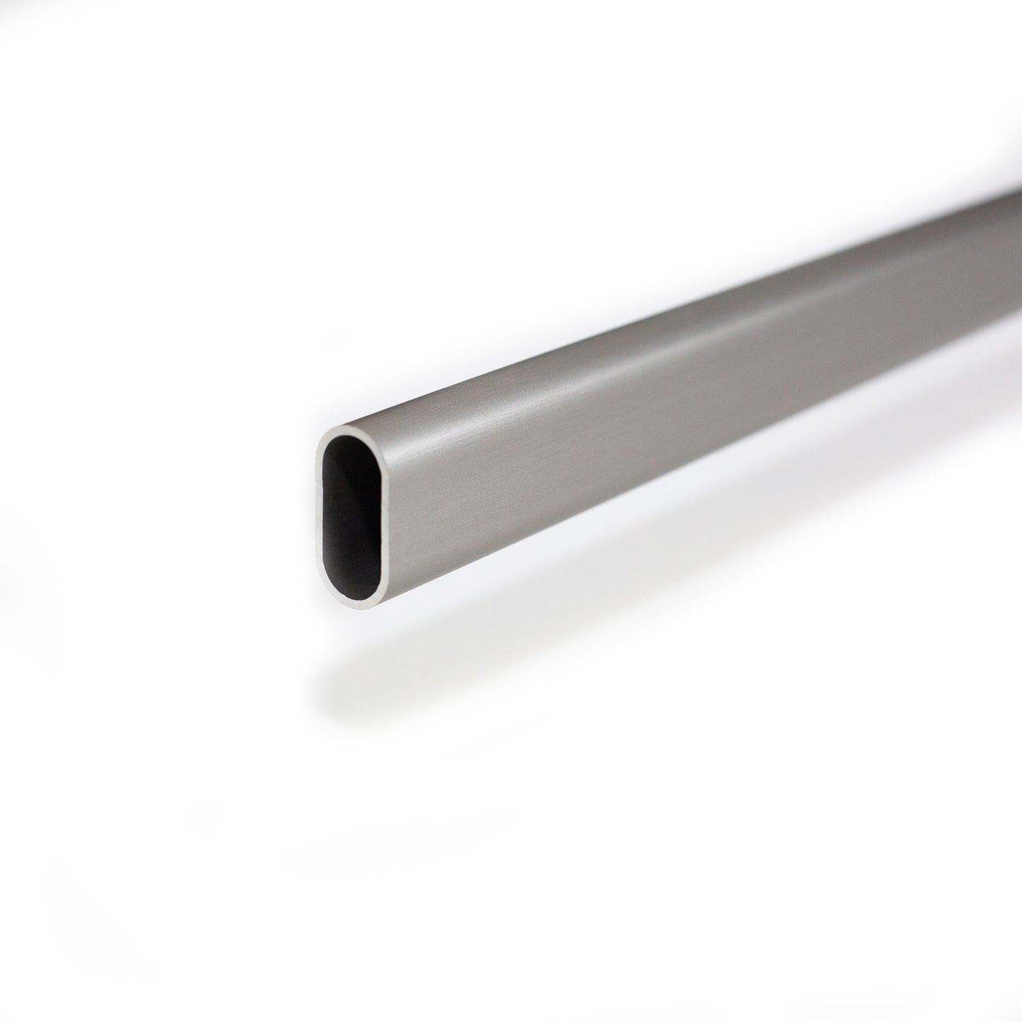 Custom Nickel Oval Closet Rod