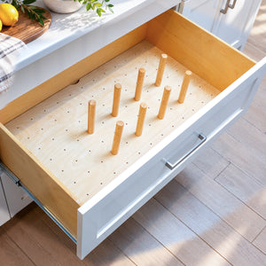 Custom Pegboard Drawer Insert