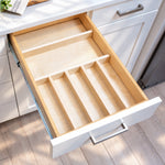 Custom Silverware Drawer Organizer