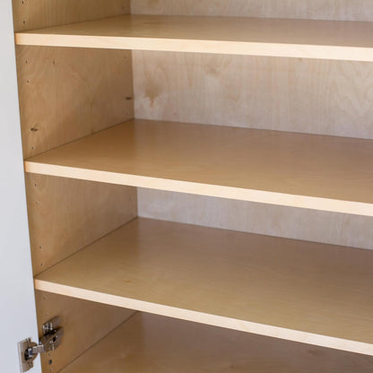 Custom Real Birch Shelf Cut to Order 3/4" Thick