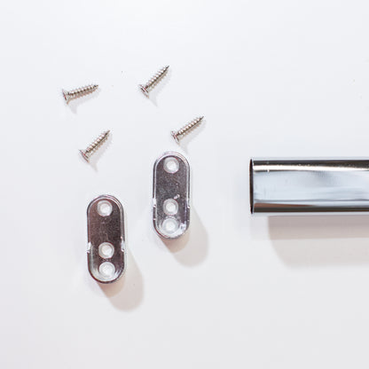 Custom Chrome Oval Closet Rod