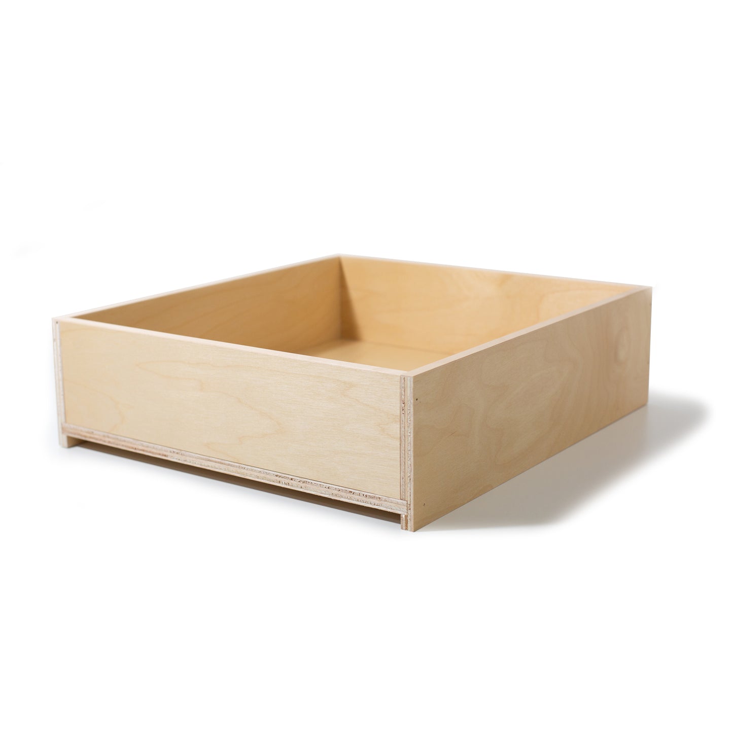 Custom Prefinished Birch Drawer Box 1/2" Inch Thick Sides and Bottom