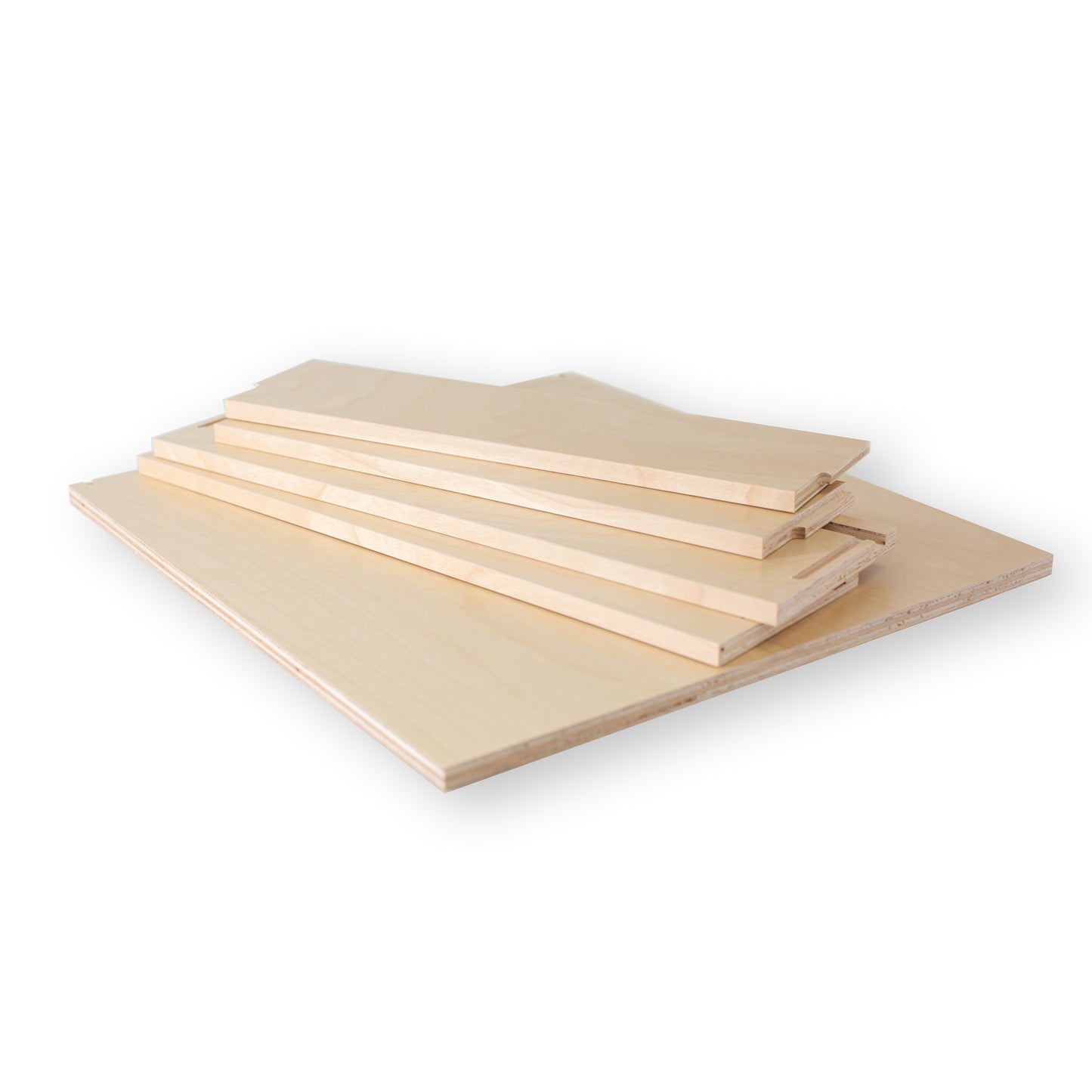 Custom Prefinished Birch Drawer Box 1/2" Inch Thick Sides and Bottom