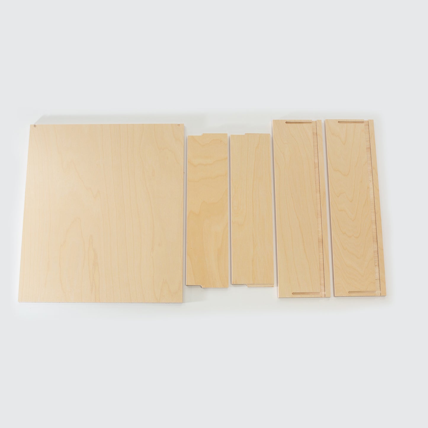 Custom Prefinished Birch Drawer Box 1/2" Inch Thick Sides and Bottom