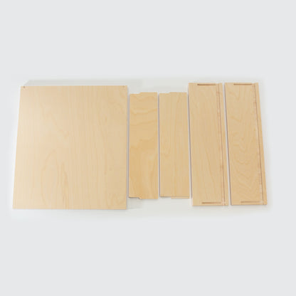 Custom Prefinished Birch Drawer Box 1/2" Inch Thick Sides and Bottom