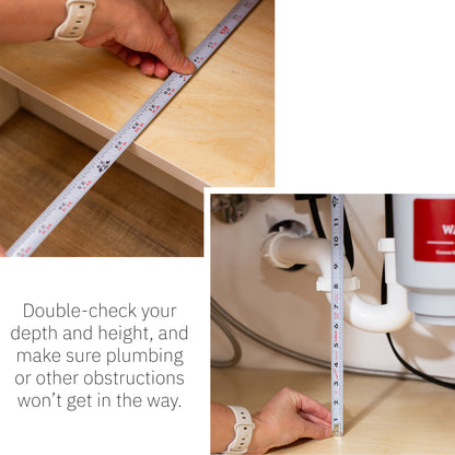 Custom Pull-Out Cabinet Drawer (10–32″ Width) – Soft-Close Birch Slide-Out Shelf, Fully Assembled